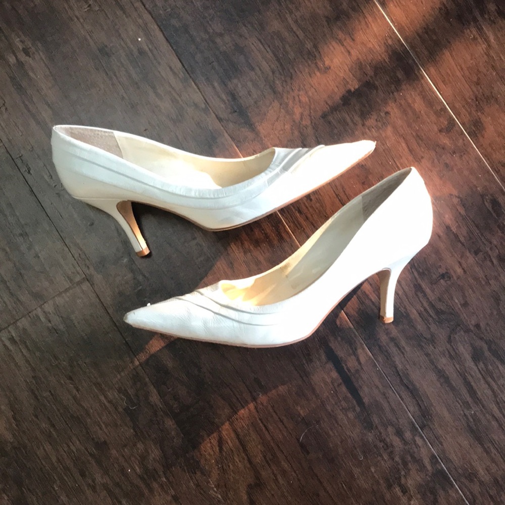 Aldo White Heels